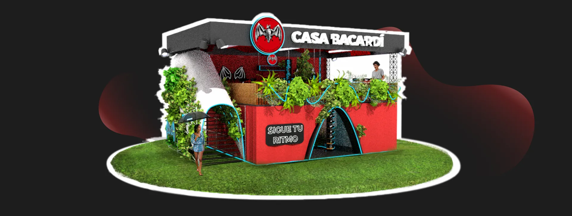 Activación para Bacardí intro