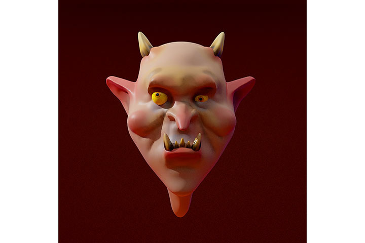 Modelado y renderizado de rostro